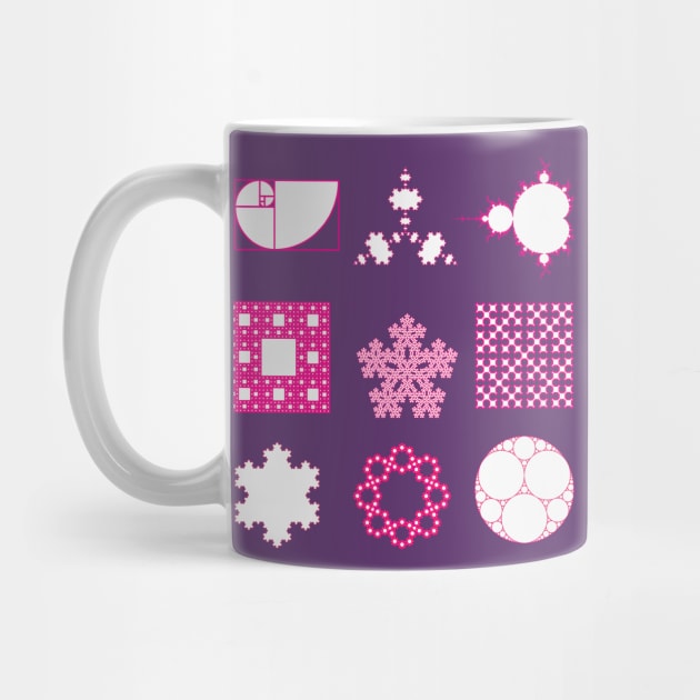 9 Fractals- pink by candhdesigns